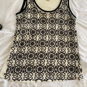 Banana Republic sequin tank